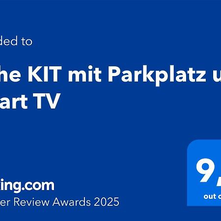 Апартаменты Naehe Kit Mit Parkplatz Und Smart Tv Карлсруэ Экстерьер фото