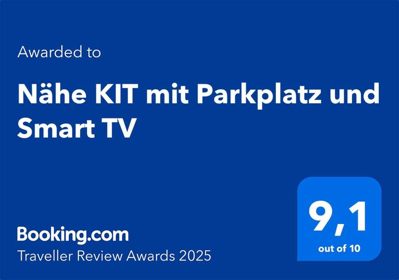 Апартаменты Naehe Kit Mit Parkplatz Und Smart Tv Карлсруэ Экстерьер фото